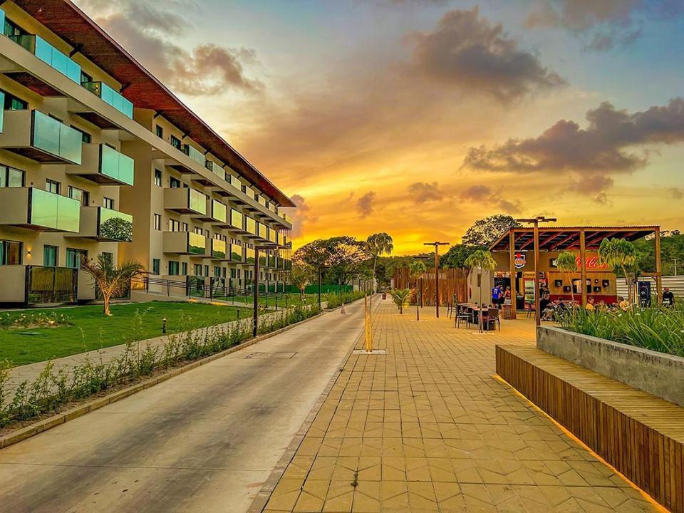Ipioca Beach Resort Maceio Exterior photo Sunset at the resort